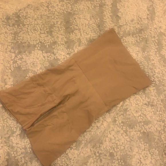 SPANX ASSETS NUDE HIGHWAISTED SHAPEWEAR SHORTS SZ XL HIGH WAIST SLIMMING SKINNY